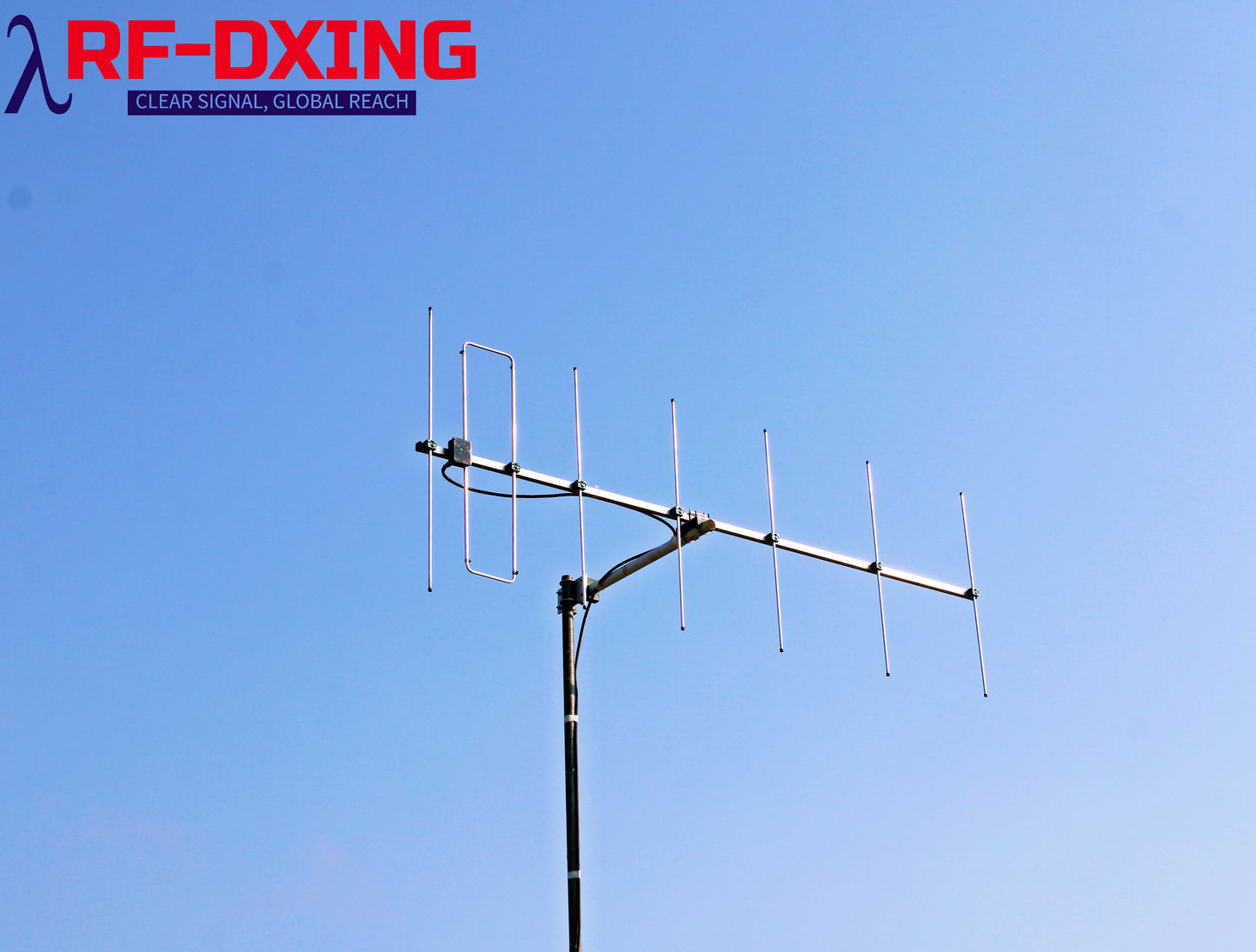 RFD-144RLF7, VHF 2M Band 7 Elements Rectangular Loop Feed( RLF) Yagi.