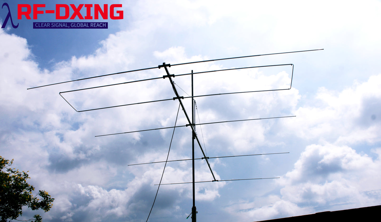 RFD-28RLF5, 5 Elements 28 MHz/10M RLF( Rectangular Loop Feed) Yagi
