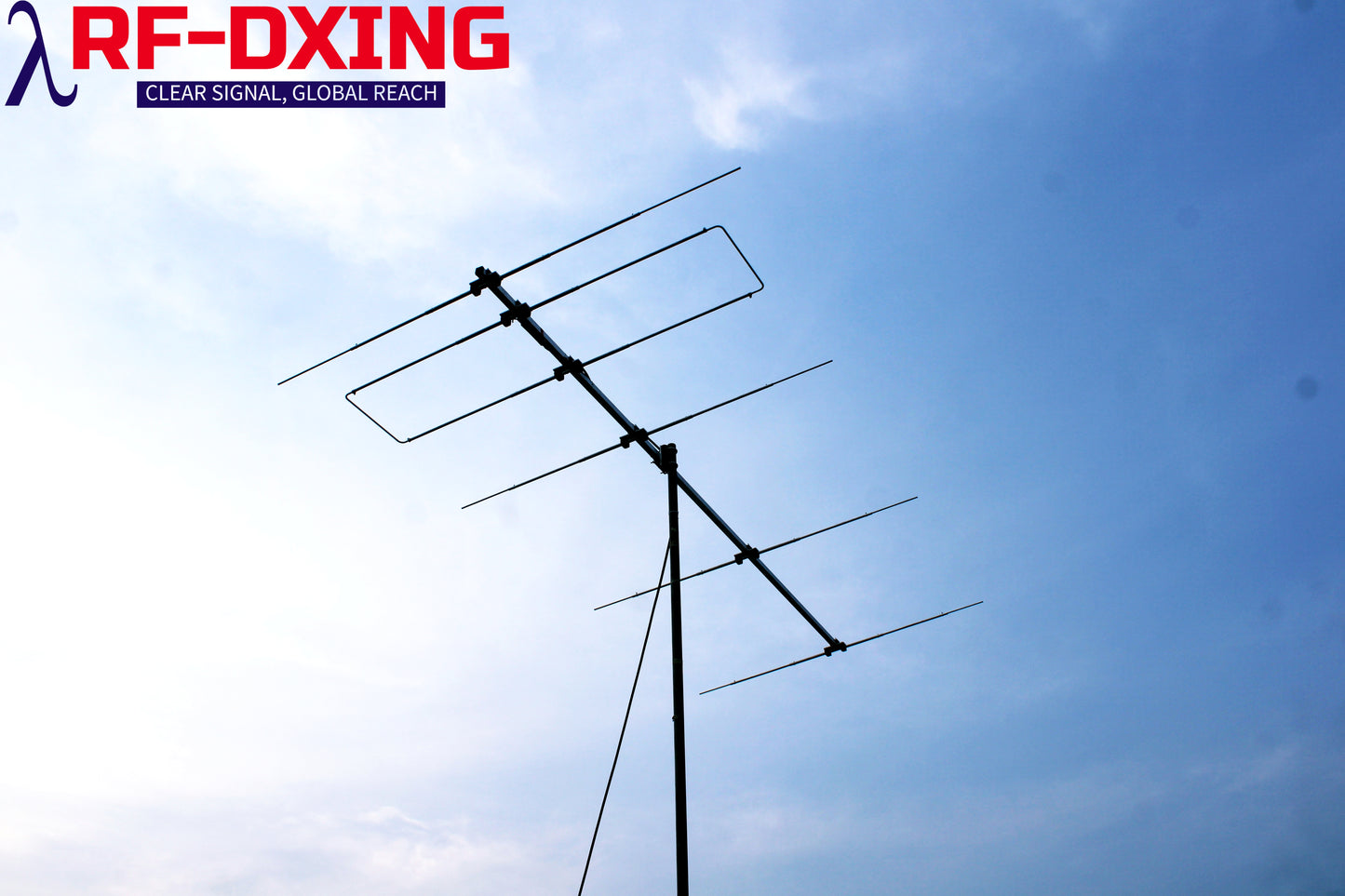 RFD-70RLF5, 5 Elements 70 MHz/4M RLF( Rectangular Loop Feed) Yagi.