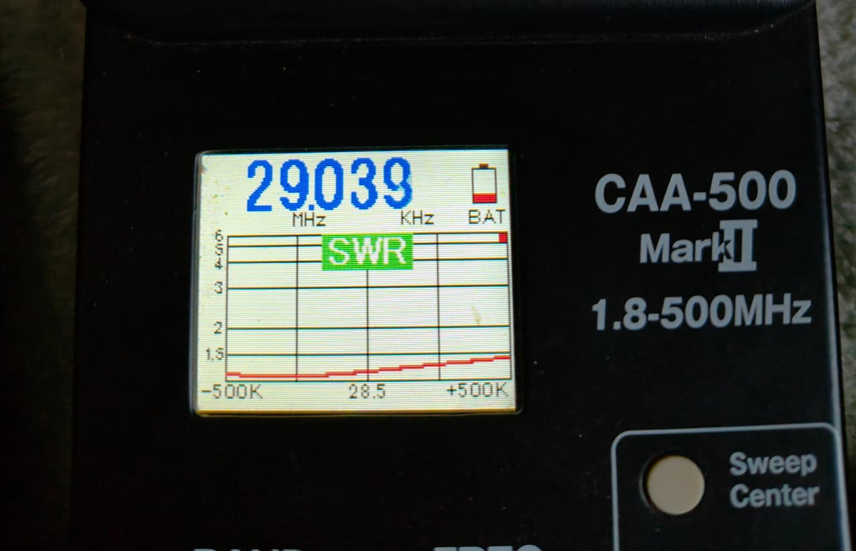 RFD-MX10, 10M/28MHz Mono Band Moxon.