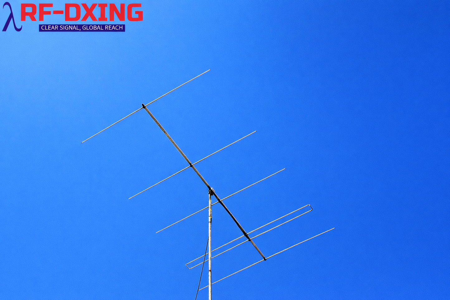 RFD-50RLF5, 5 Elements 50 MHz/6M RLF( Rectangular Loop Feed) Yagi.
