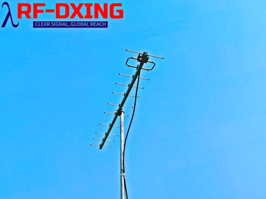 RFD-432RLF11, UHF 70CM Band 11 Elements Rectangular Loop Feed( RFL) Yagi.