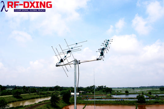 RFD-LEO16VU-LN, VHF/UHF LEO Antenna Package 3+3/5+5( Low Noise)