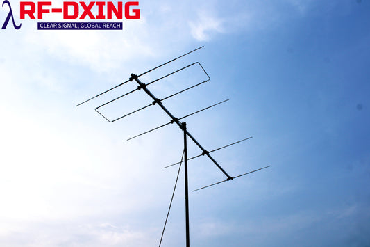 RFD-70RLF5, 5 Elements 70 MHz/4M RLF( Rectangular Loop Feed) Yagi.