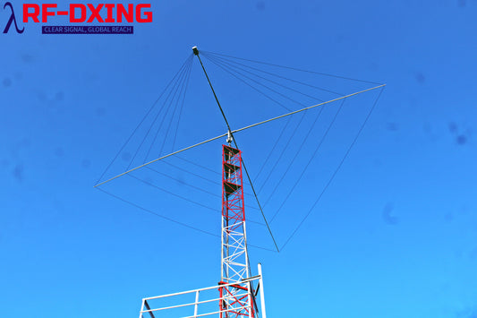 RFD-SL2010, HF 5 Bands Full Wave Sky Loop/Single Element Quad Antenna 20-10m.