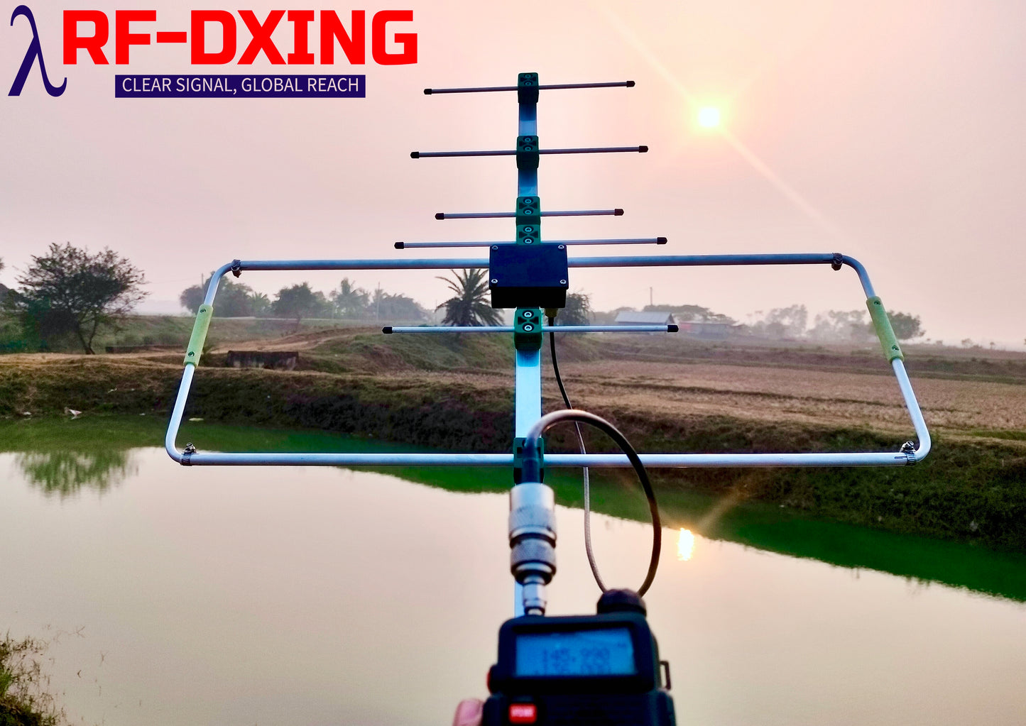 RFD-MXY72VU, Dual Band VHF/UHF Moxon-Yagi.