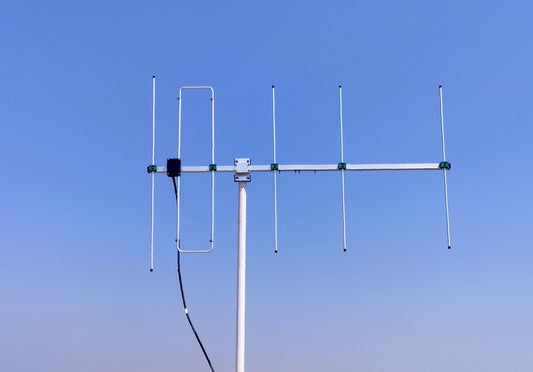 RFD-156RLF5, VHF Marine Band 5 Elements Rectangular Loop Feed( RLF) Yagi.