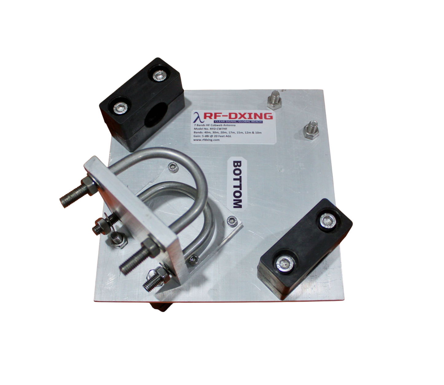 RFD-CW7HF, 7 Bands HF Cobweb Antenna