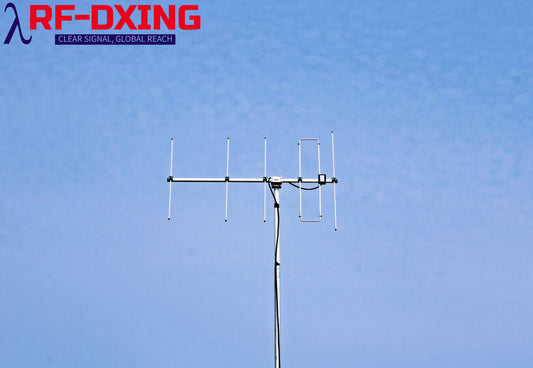 RFD-144RLF5, VHF 2M Band 5 Elements Rectangular Loop Feed( RLF) Yagi.