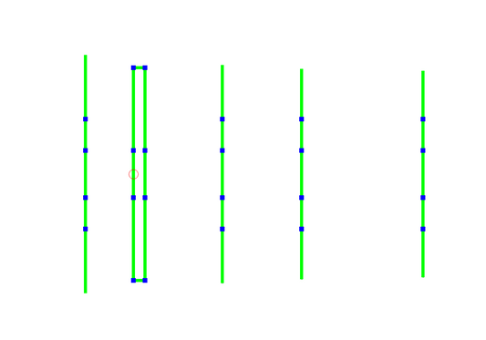 RFD-50RLF5, 5 Elements 50 MHz/6M RLF( Rectangular Loop Feed) Yagi.