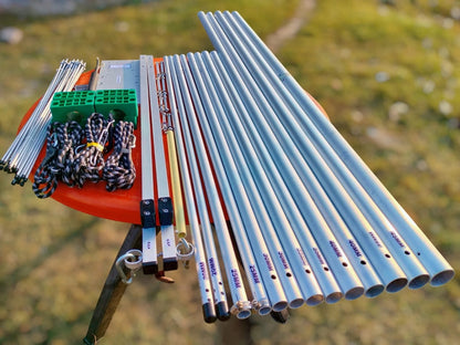 RFD-CLD40, Capacitance Hats Loaded 40m Rotatable Dipole.