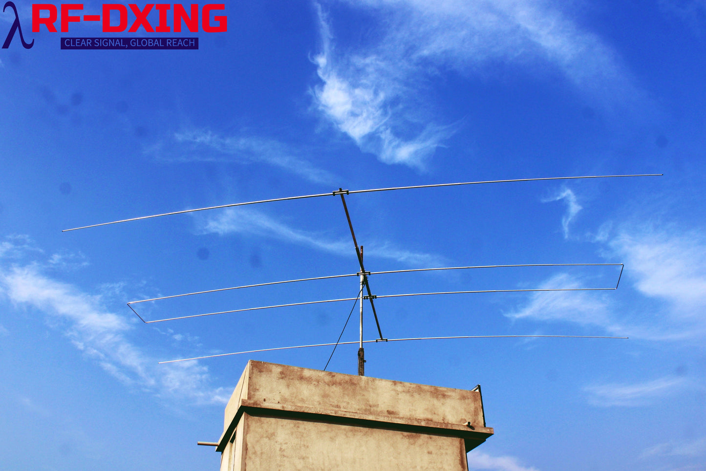 RFD-14RLF3, 3 Elements 14 MHz/20M RLF( Rectangular Loop Feed) Yagi